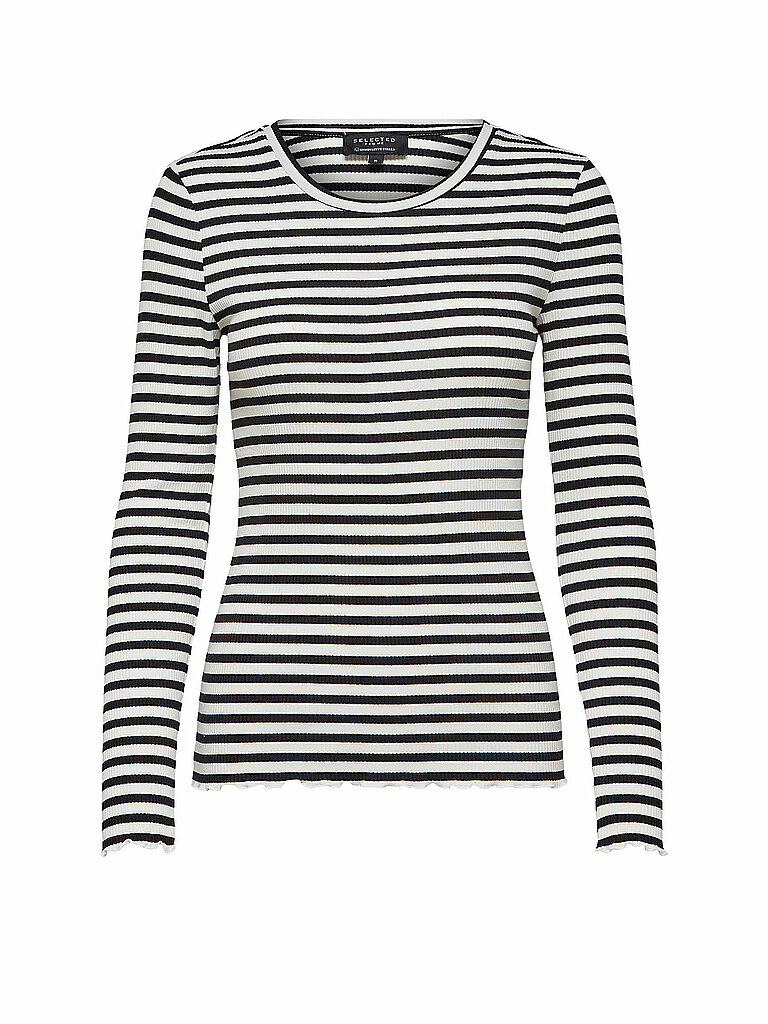 Langarmshirt SLFANNA noir S