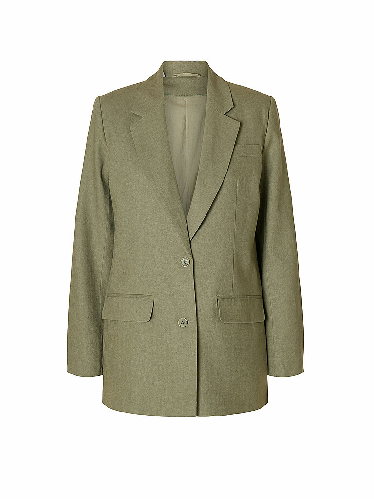 Blazer Relaxed Fit SLFTANIA-RITA olive 34