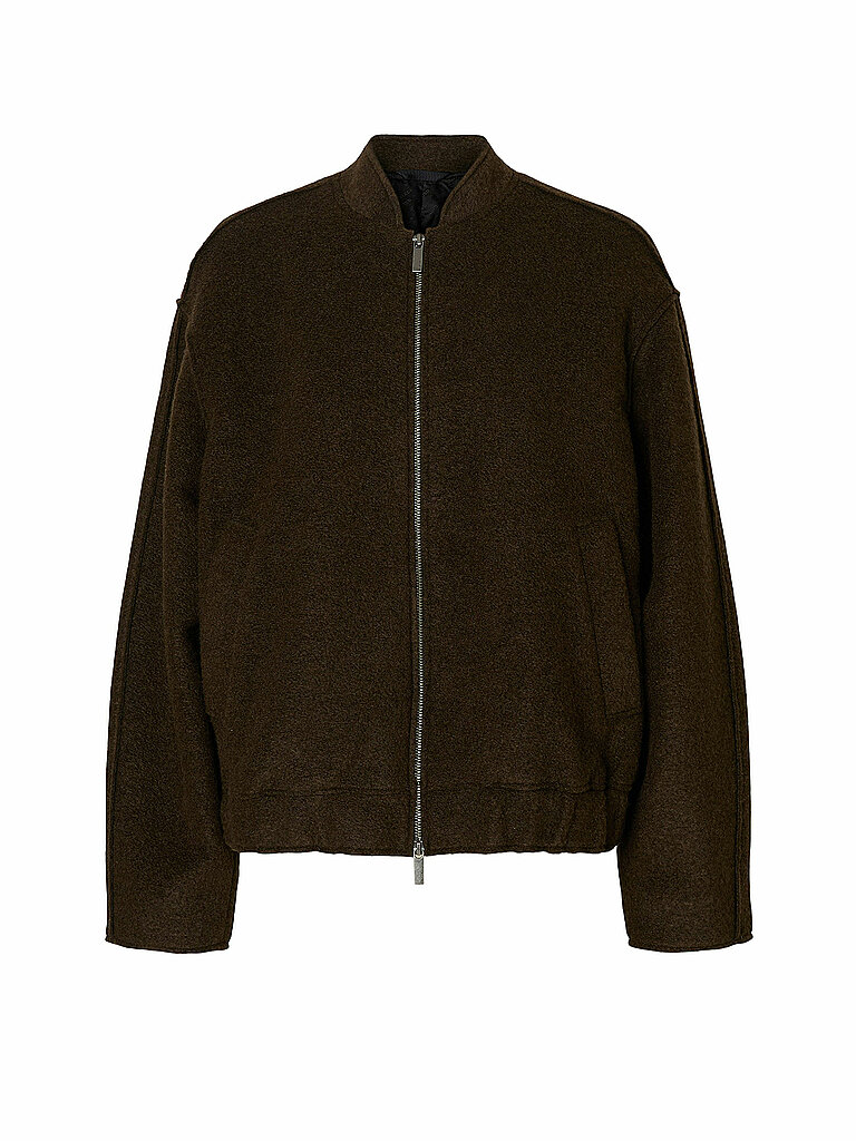 Blouson SLFREIGN marron 38