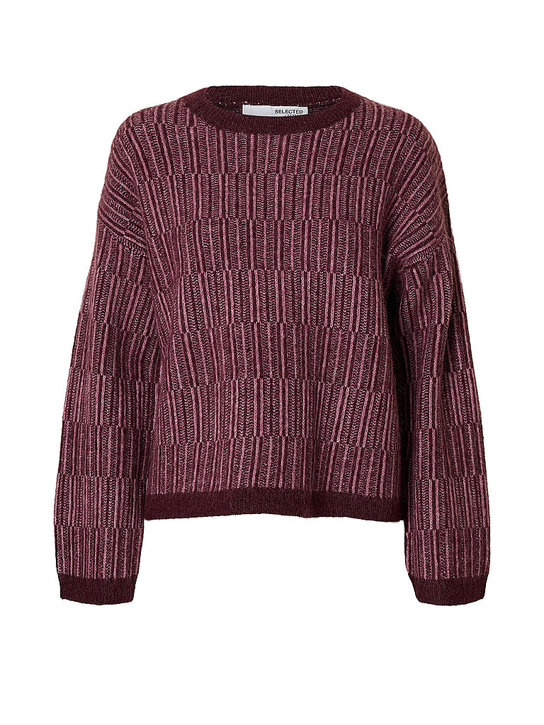 Pull SLFALVA rouge foncé M