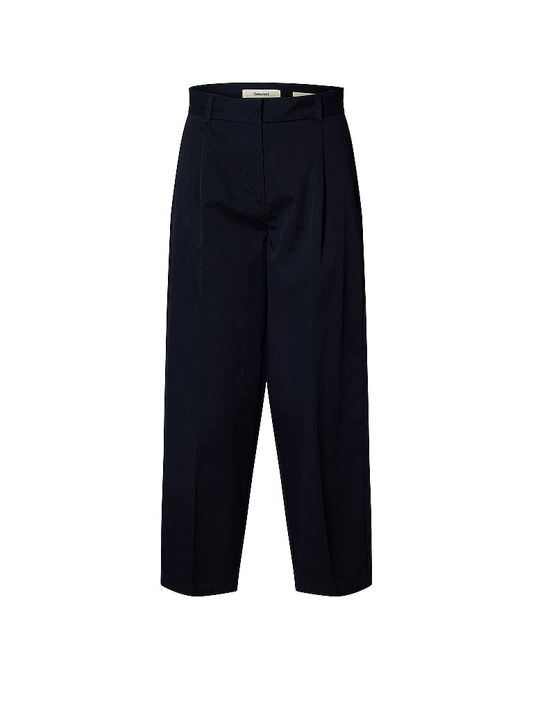 Pantalon de tailleur SLFBARREL MILLE bleu marine 42/L30