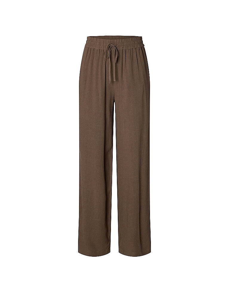 Pantalon Marlene SLFVIVA-GULIA marron 42