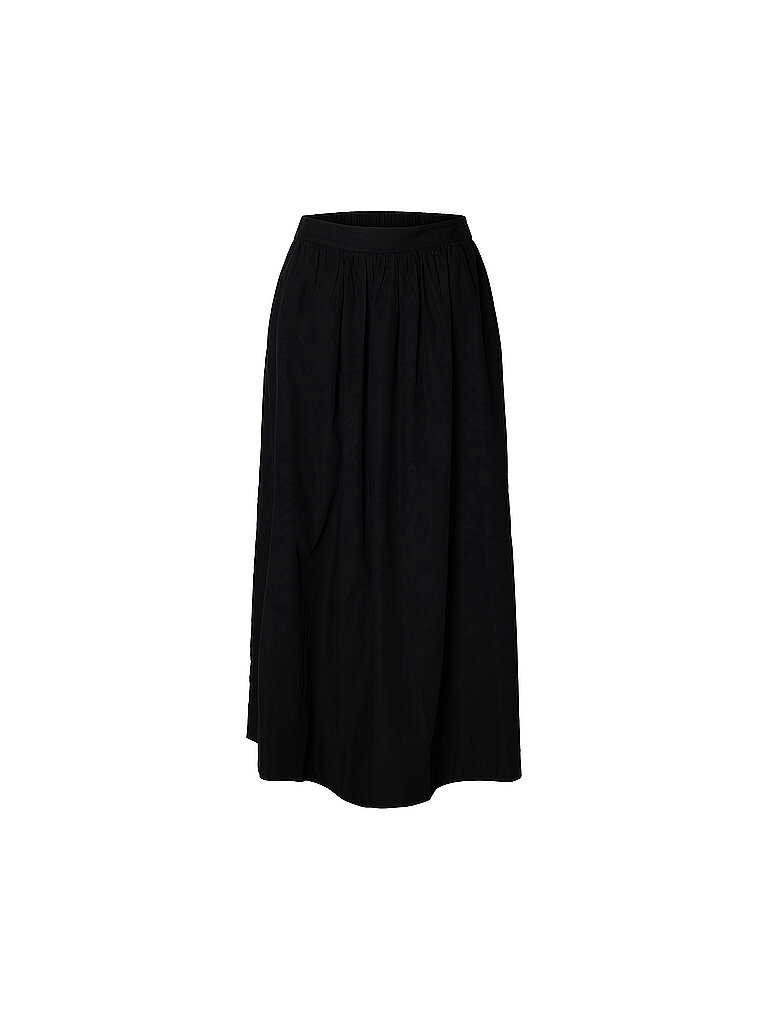 Jupe midi SLFBLAIR noir 42