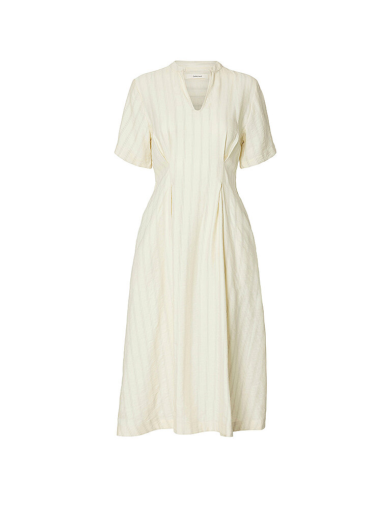Robe midi SLFMARIE crème 36