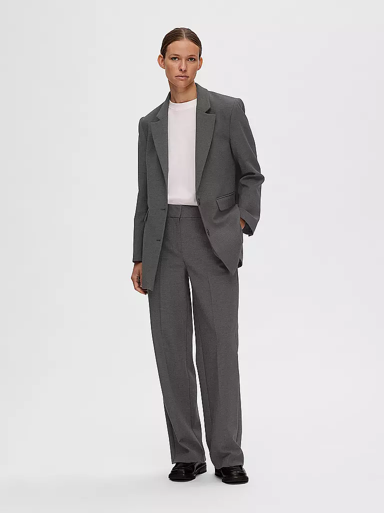 SELECTED FEMME | Blazer Coupe Décontractée SLFRITA | grau