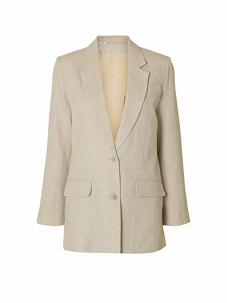 SELECTED FEMME | Blazer Coupe Décontractée SLFTANIA-RITA | beige
