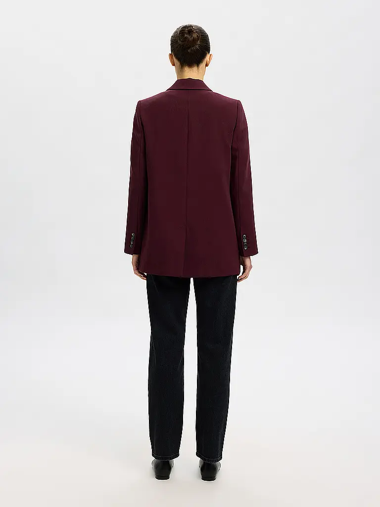 SELECTED FEMME | Blazer SLFRITA | Rouge foncé