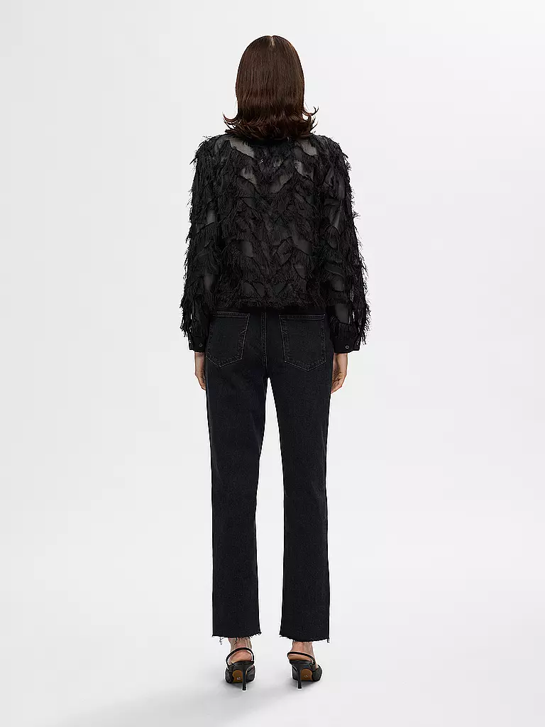 SELECTED FEMME | Bluse SLFMYLINE | Noir