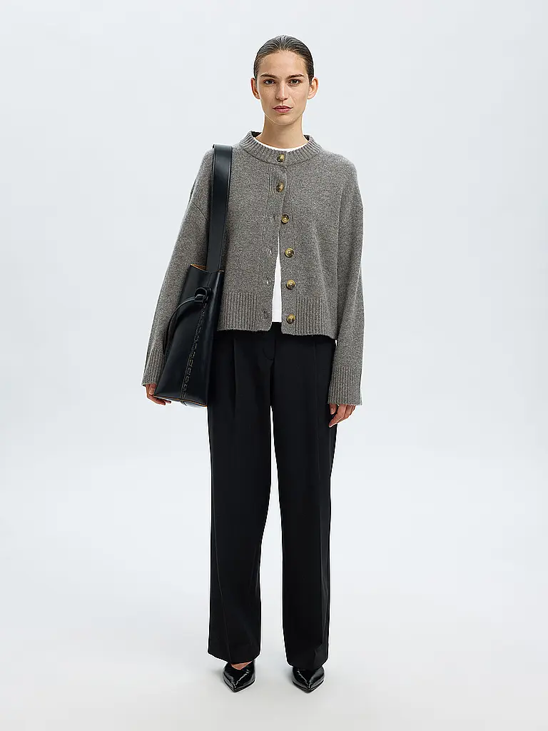 SELECTED FEMME | Cardigan SLFCILLE | grau
