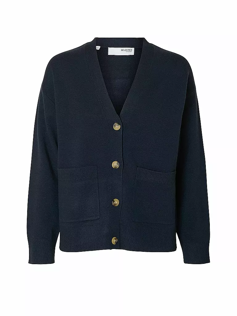 SELECTED FEMME | Cardigan SLFKAMMA | Bleu foncé