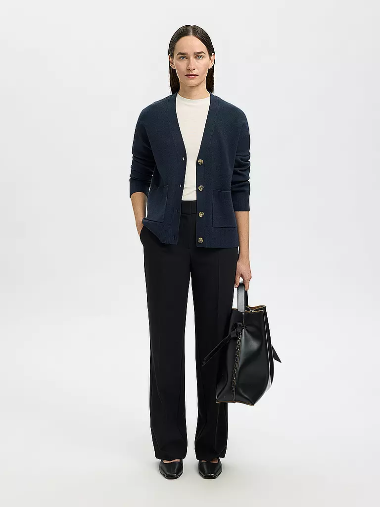 SELECTED FEMME | Cardigan SLFKAMMA | Bleu foncé