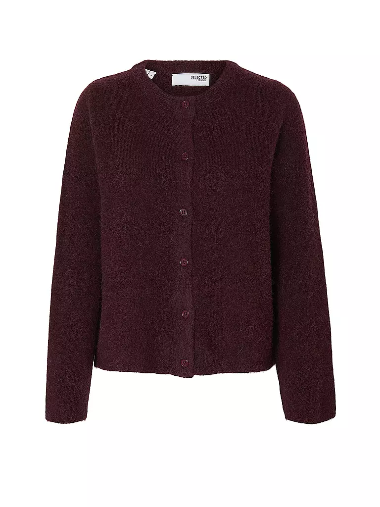 SELECTED FEMME | Cardigan SLFLULU | dunkelrot