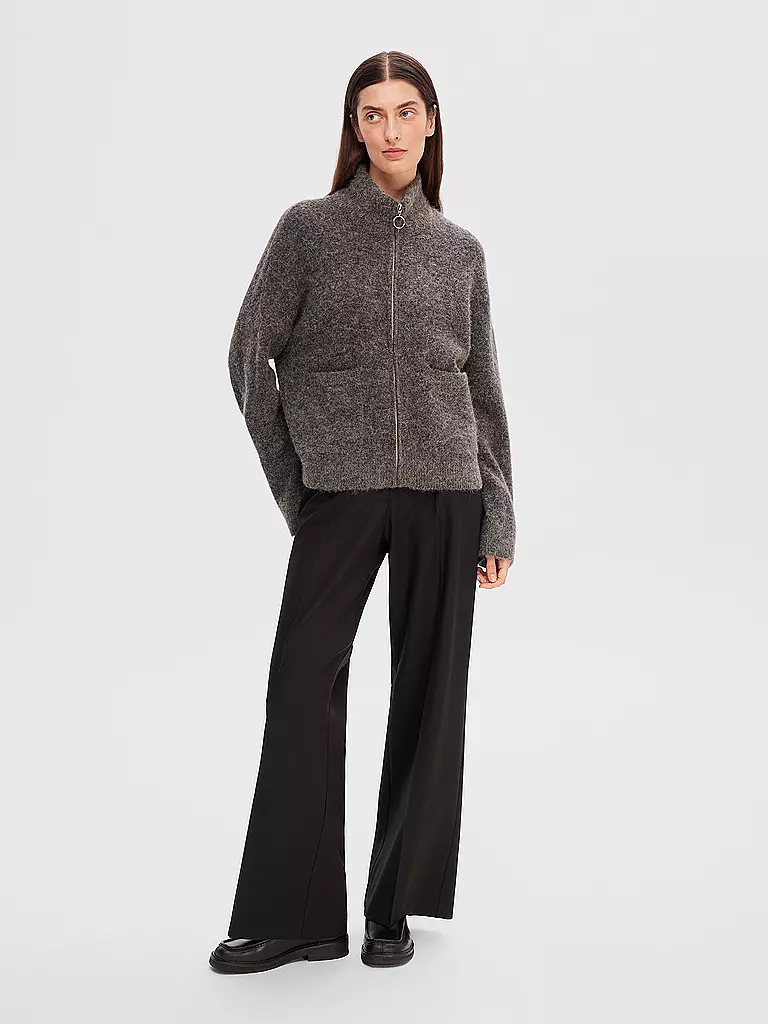 SELECTED FEMME | Cardigan SLFSIA | grau