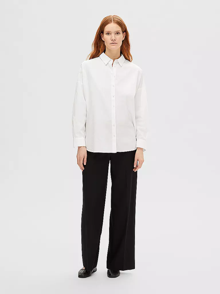SELECTED FEMME | Chemisier SLFDINA-SANNI | weiss