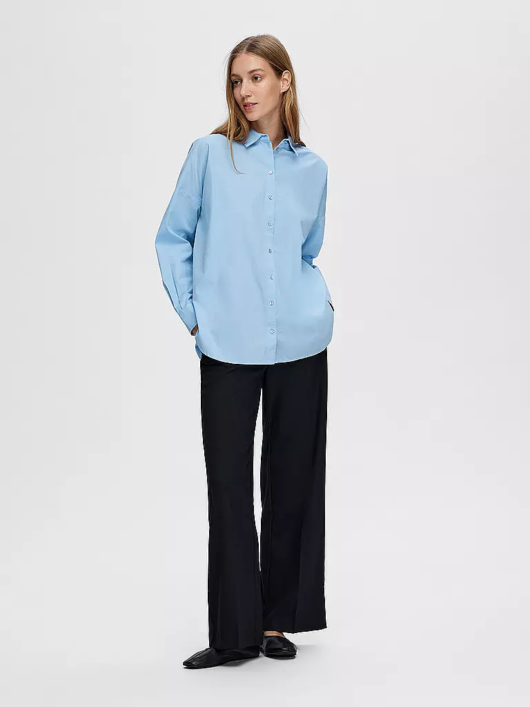 SELECTED FEMME | Chemisier SLFDINA-SANNI | hellblau