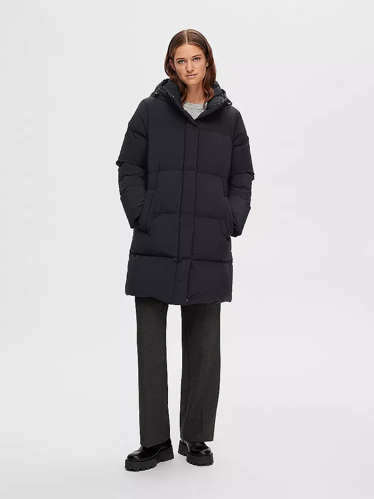 SELECTED FEMME | Daunenmantel SLFRIGGA | Noir