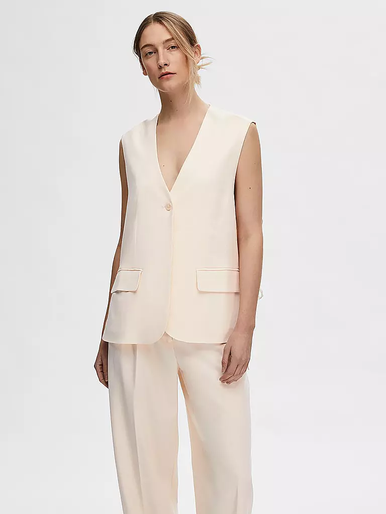 SELECTED FEMME | Gilet SLFSELFINA | Crème