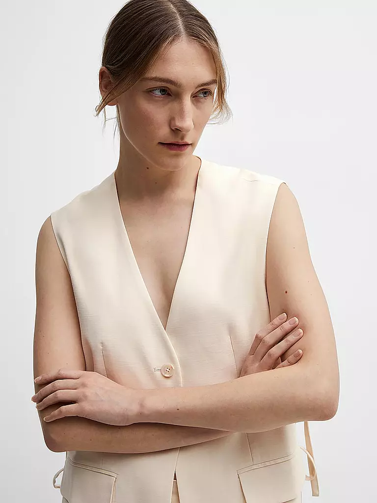 SELECTED FEMME | Gilet SLFSELFINA | Crème