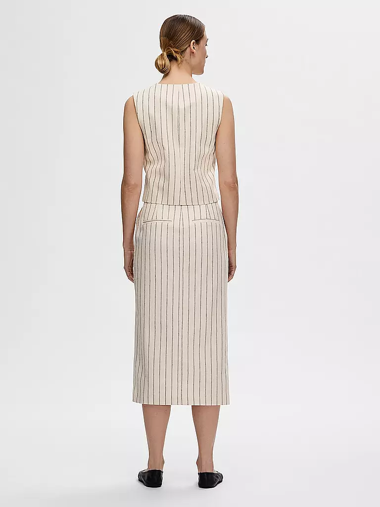 SELECTED FEMME | Gilet SLFTANIA-HILDA | Crème