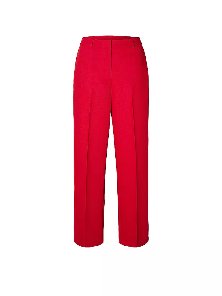 SELECTED FEMME | Highwaist Businesshose  SLFELIANA-MAGGIE | Rouge