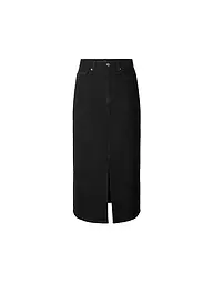 SELECTED FEMME | Jeansrock taille haute SLFKRISTA | Noir