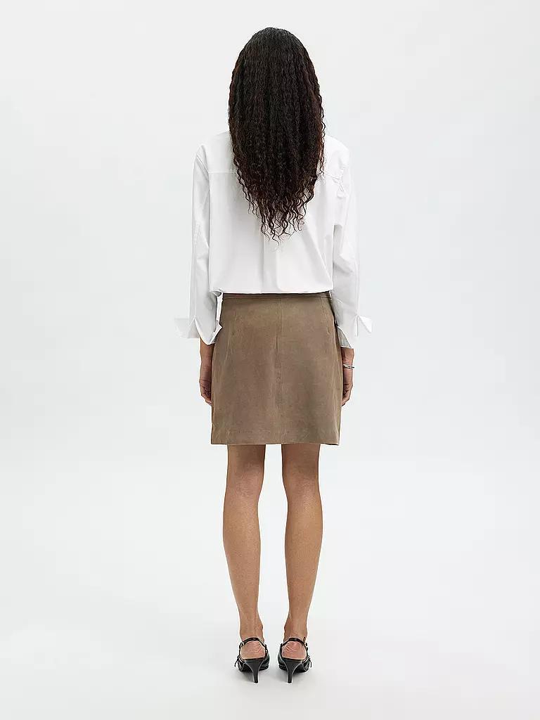 SELECTED FEMME | Jupe en cuir SLFKAYA | 