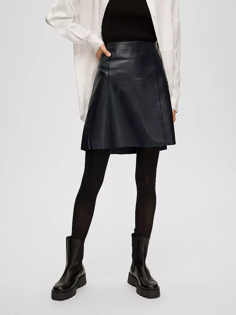 SELECTED FEMME | Jupe en cuir | 