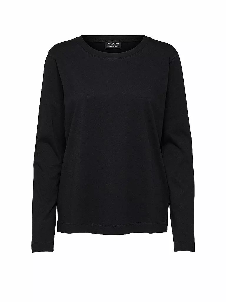 SELECTED FEMME | Langarmshirt " SLFSTANDARD " | Noir