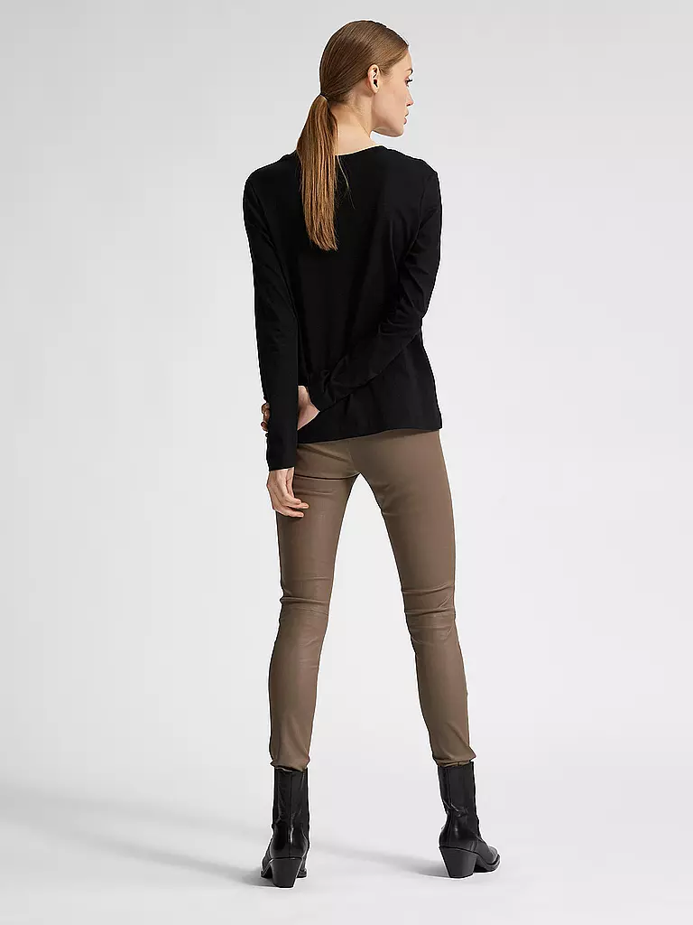 SELECTED FEMME | Langarmshirt " SLFSTANDARD " | Noir