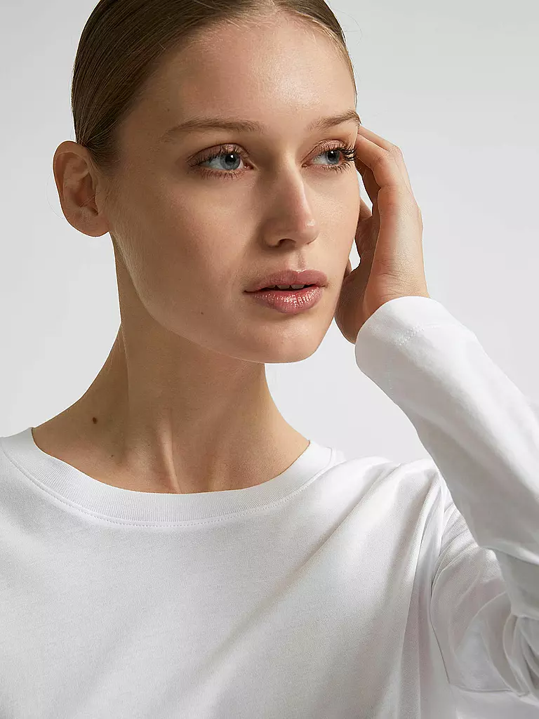 SELECTED FEMME | Langarmshirt " SLFSTANDARD " | Blanc