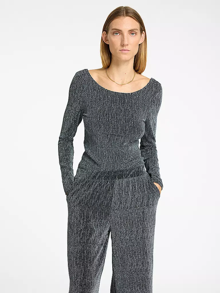 SELECTED FEMME | Langarmshirt SLFANITA | Noir