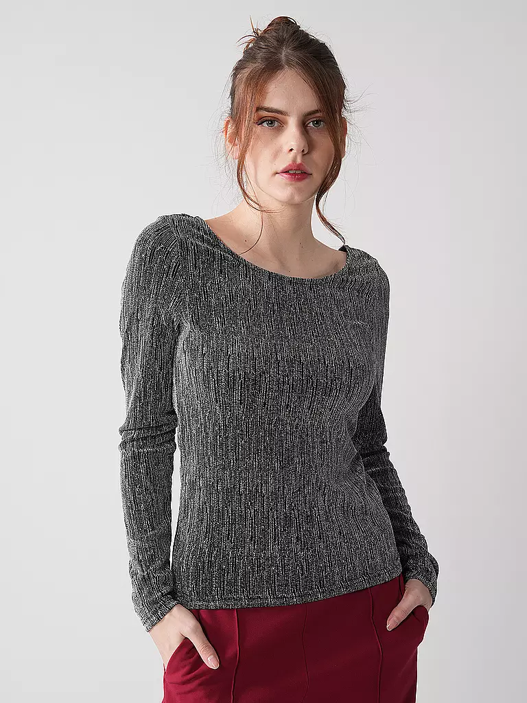 SELECTED FEMME | Langarmshirt SLFANITA | Noir