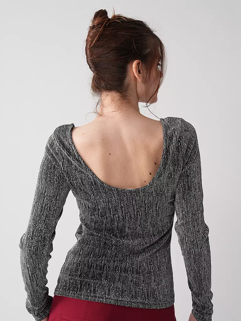 SELECTED FEMME | Langarmshirt SLFANITA | Noir