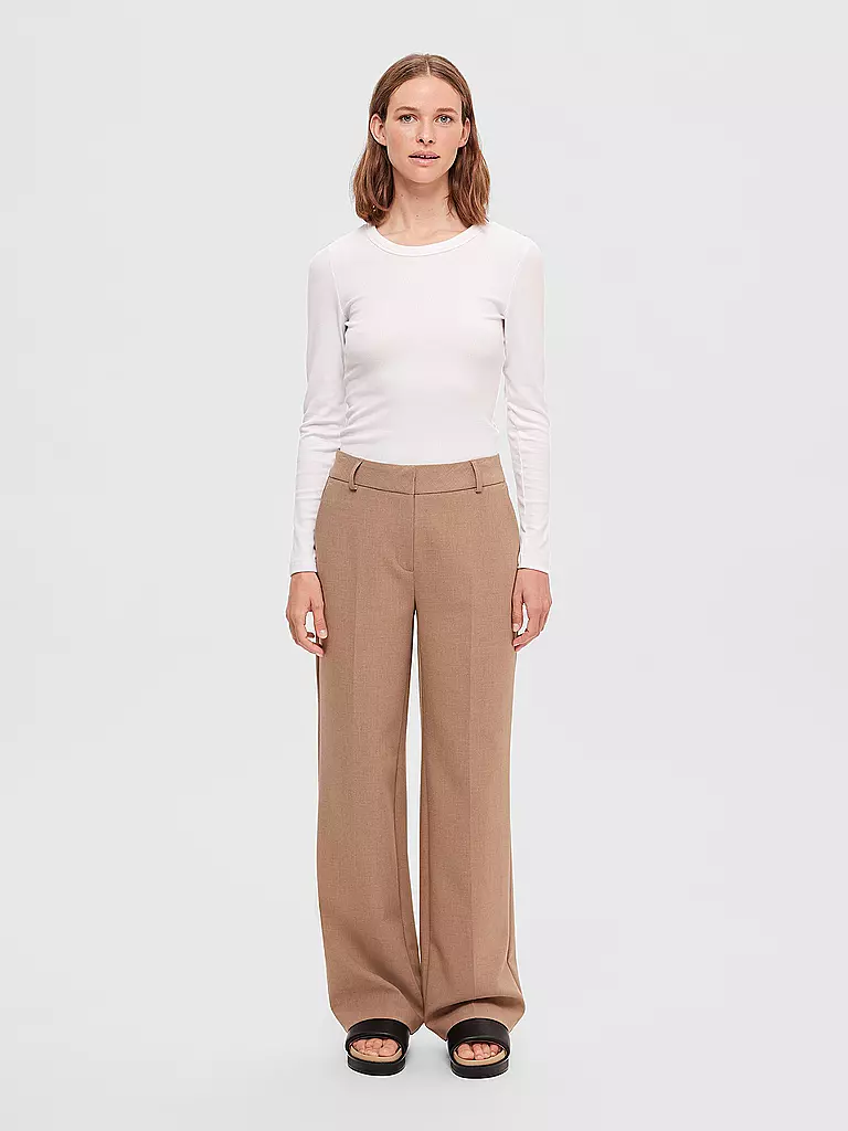 SELECTED FEMME | Langarmshirt SLFDIANNA | weiss