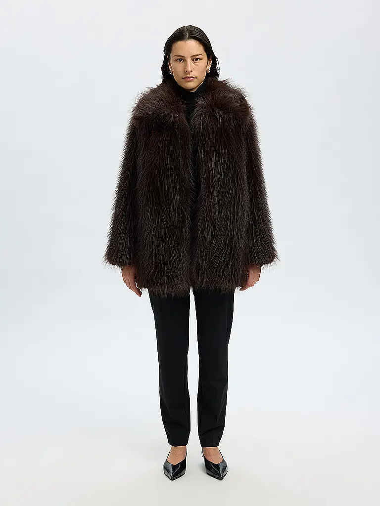 SELECTED FEMME | Manteau en fausse fourrure SLFBREA | 