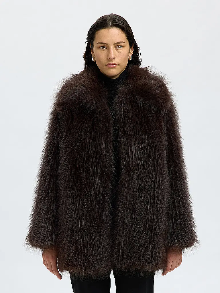 SELECTED FEMME | Manteau en fausse fourrure SLFBREA | 