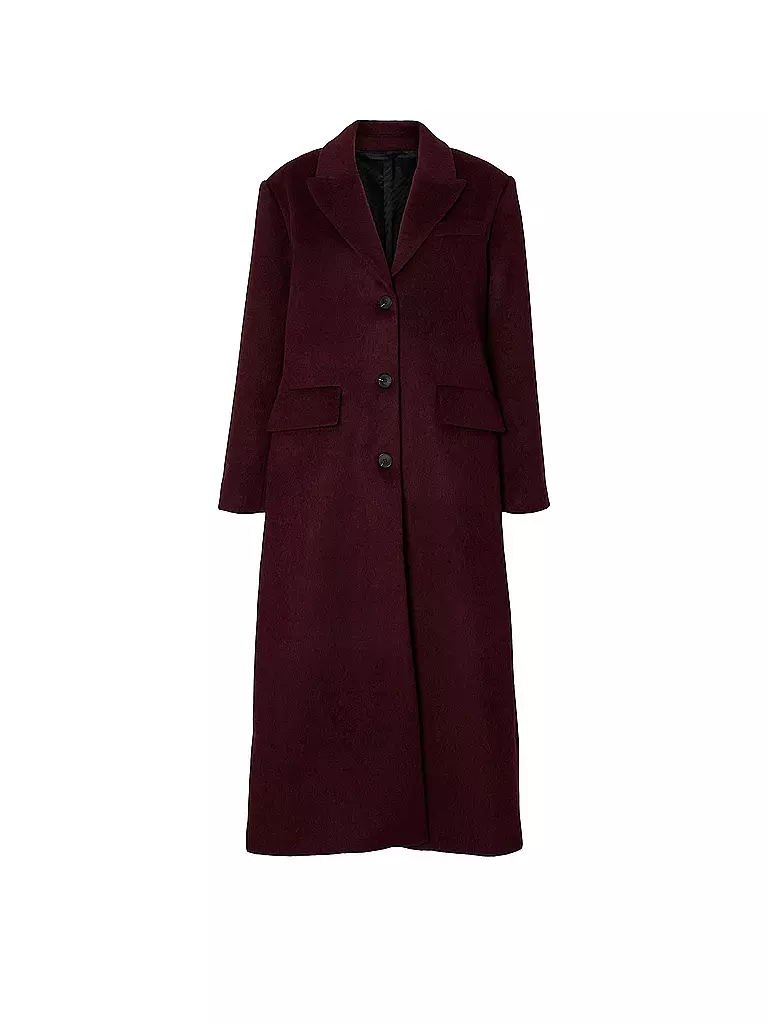 SELECTED FEMME | Manteau en laine | dunkelrot