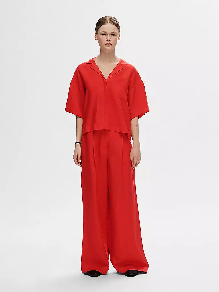 SELECTED FEMME | Marlenehose SLFLYRA | Rouge