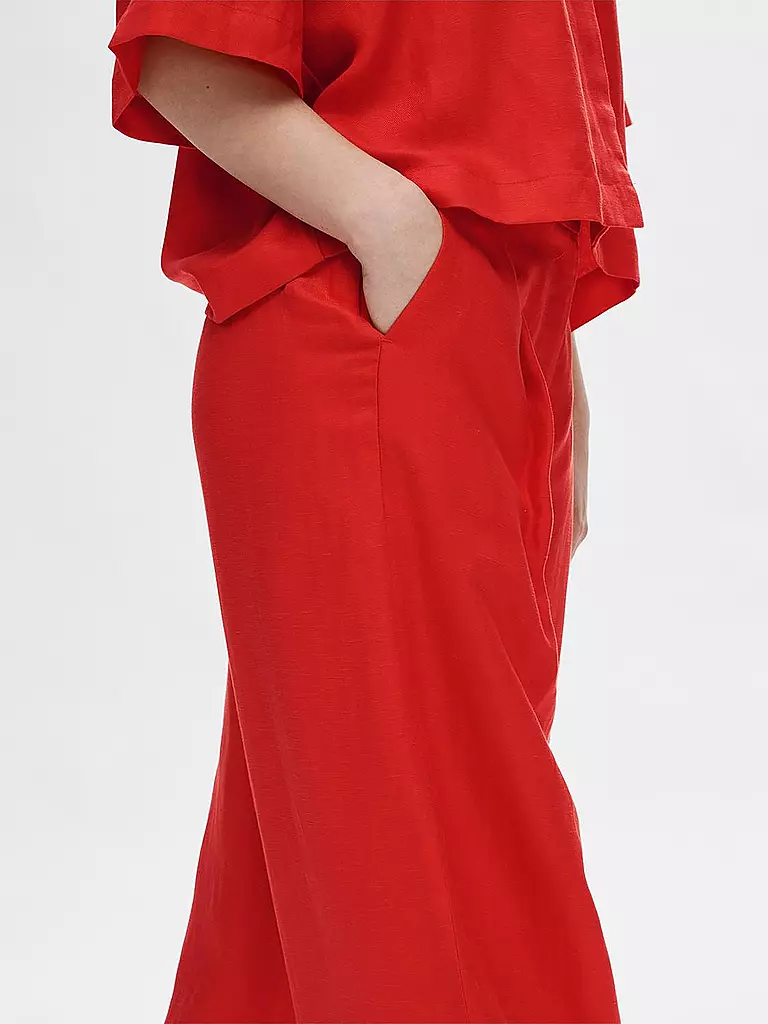 SELECTED FEMME | Marlenehose SLFLYRA | Rouge