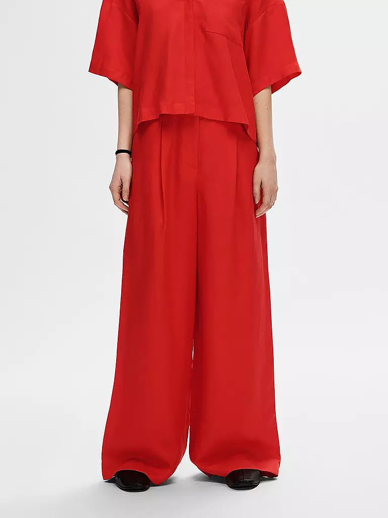 SELECTED FEMME | Marlenehose SLFLYRA | Rouge
