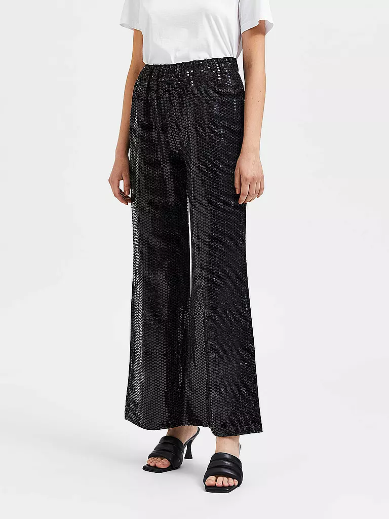 SELECTED FEMME | Marlenehose SLFSANDY | Noir