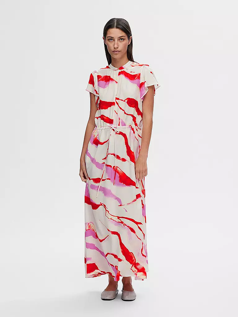 SELECTED FEMME | Midikleid SLFMARINE | Rose vif