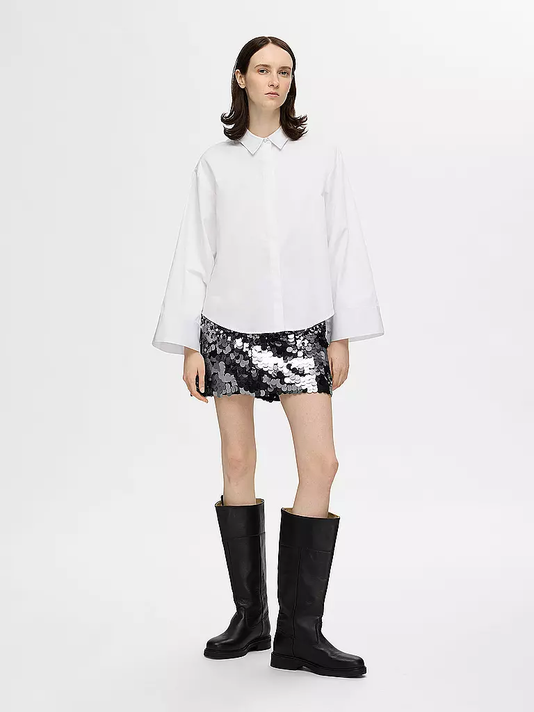 SELECTED FEMME | Mini-jupe SLFTANA | Argent