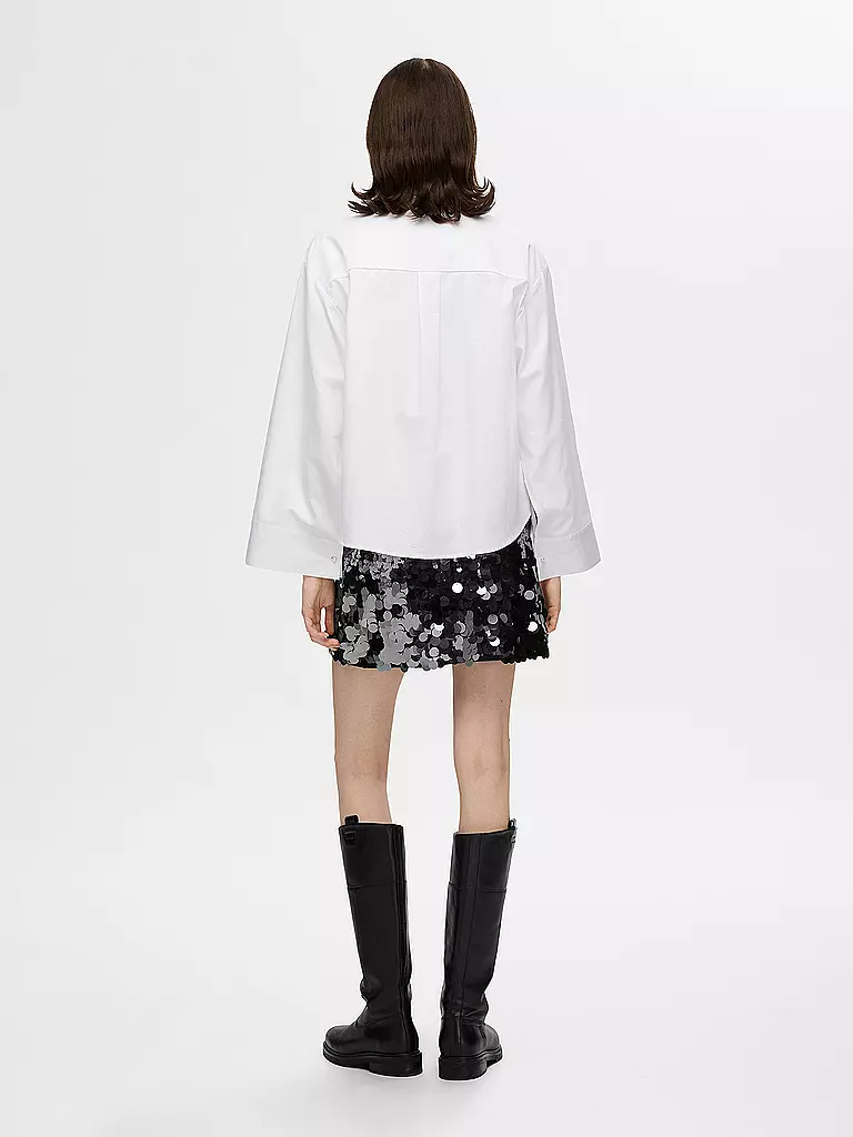 SELECTED FEMME | Mini-jupe SLFTANA | Argent