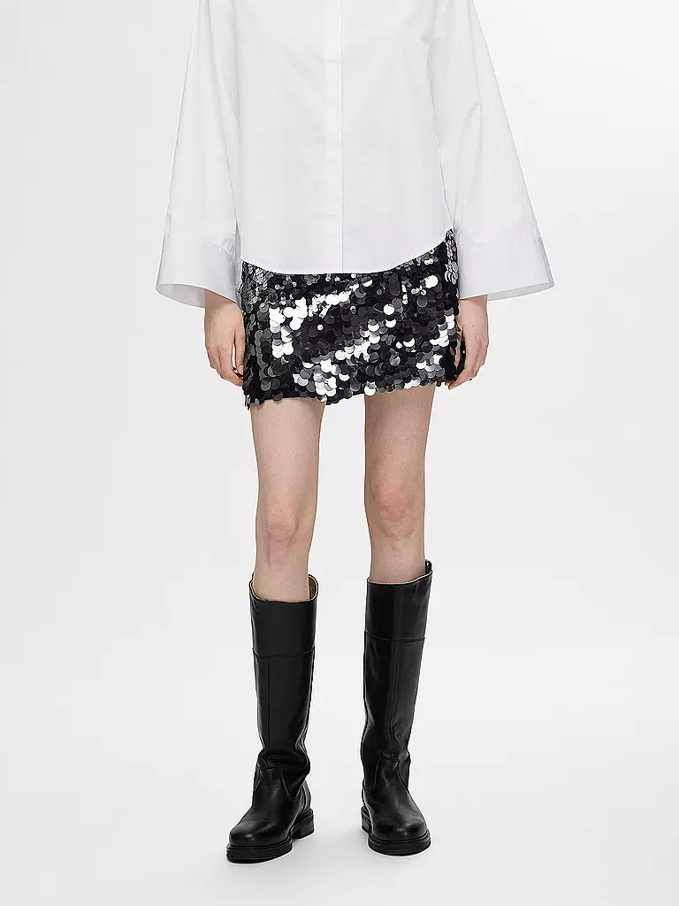 SELECTED FEMME | Mini-jupe SLFTANA | Argent
