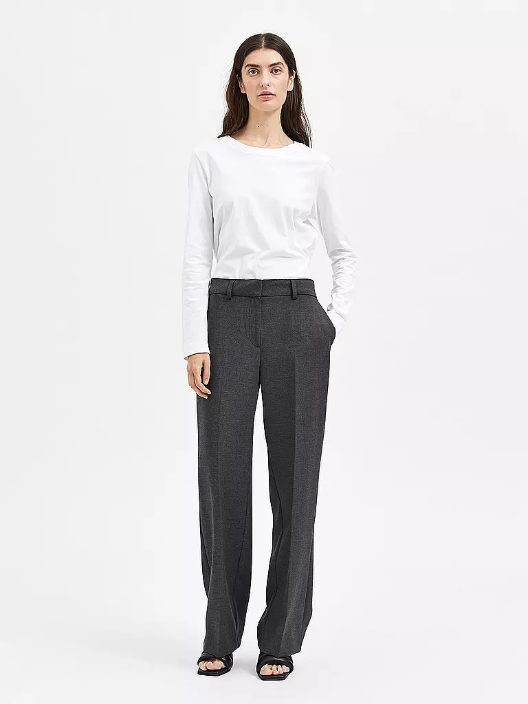 SELECTED FEMME | Pantalon de tailleur SLFRITA | grau
