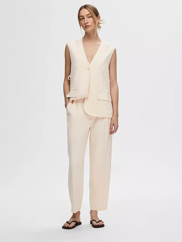 SELECTED FEMME | Pantalon de tailleur SLFSELFINA | creme