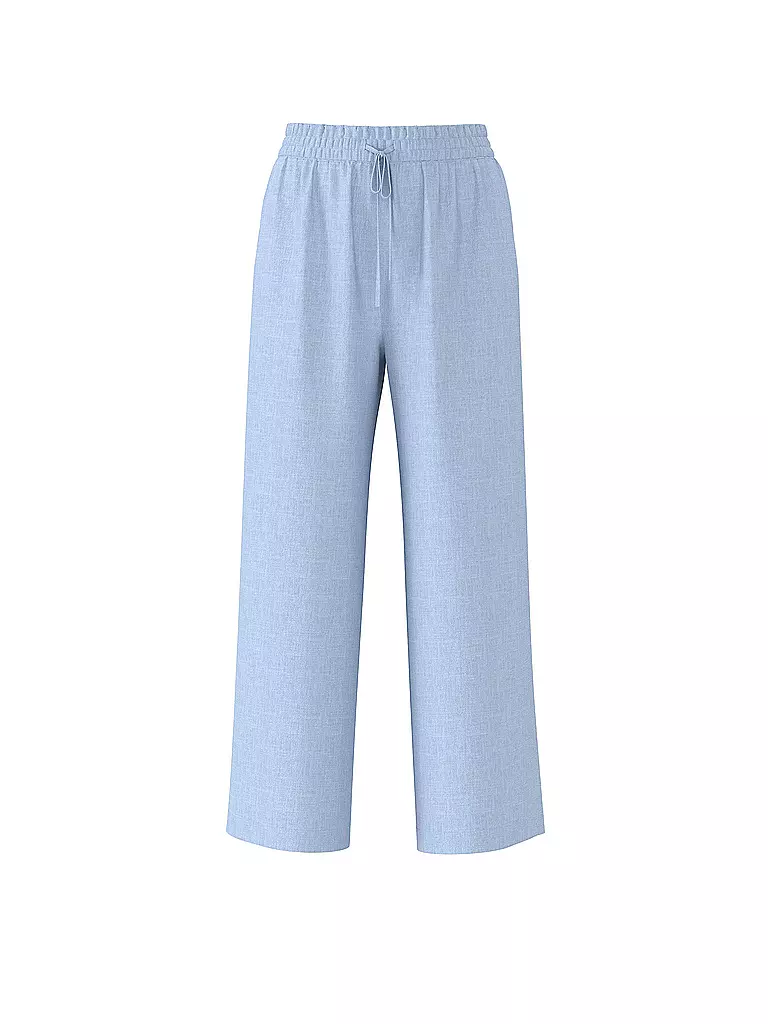 SELECTED FEMME | Pantalon en lin coupe jogging SLFVIVA-GULIA | hellblau