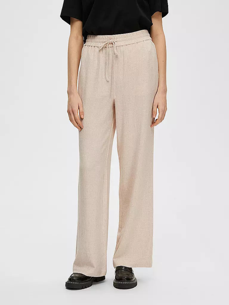 SELECTED FEMME | Pantalon en lin coupe jogging SLFVIVA-GULIA | 