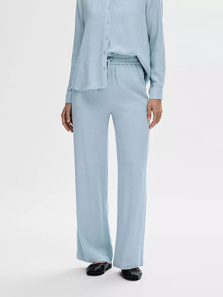 SELECTED FEMME | Pantalon en lin coupe jogging SLFVIVA-GULIA | 